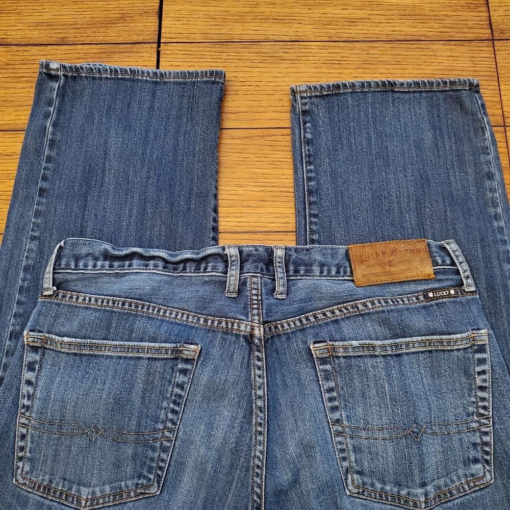 Lucky Brand 361 vintage straight Blue Jeans - Picture 4 of 8